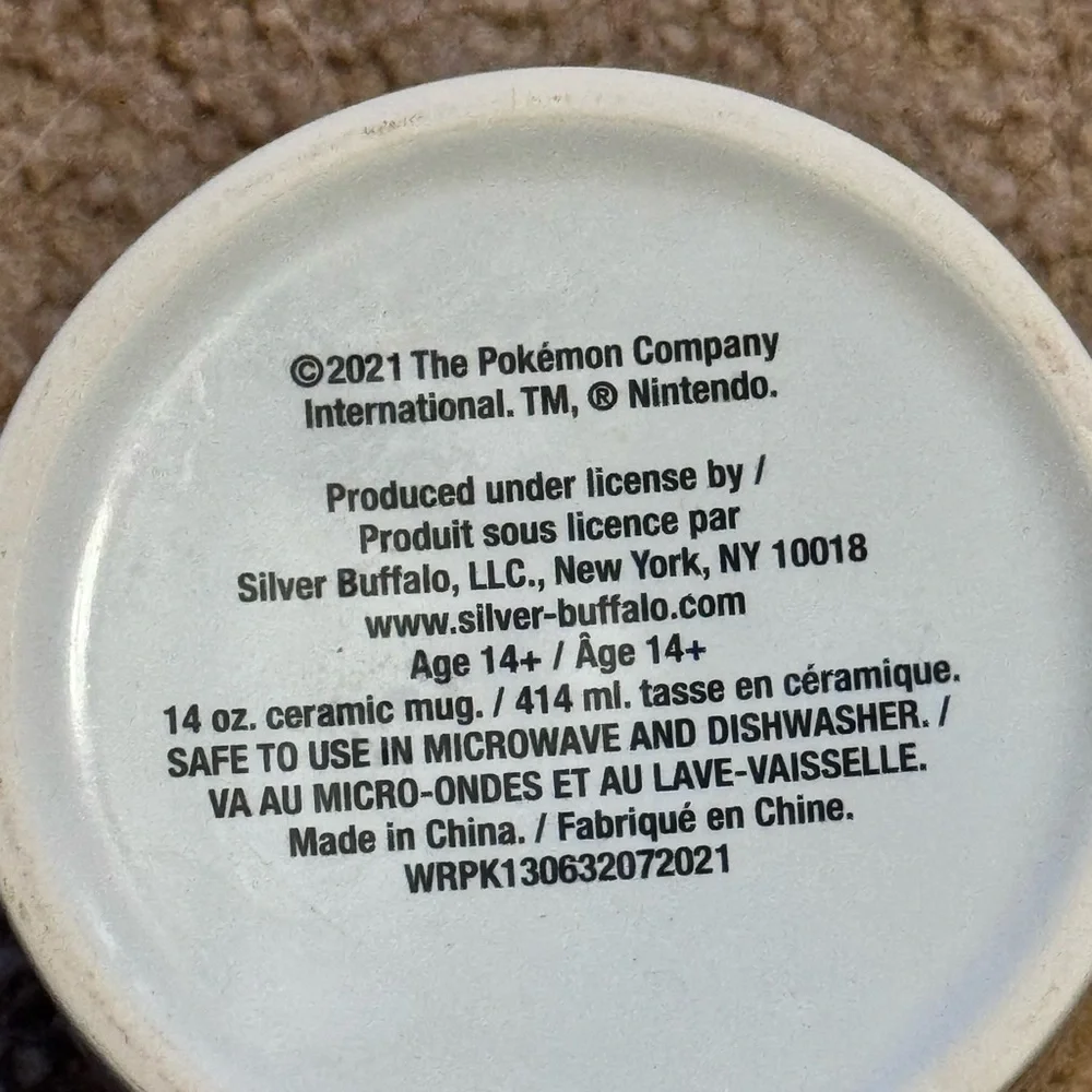 Pokemon festive mug